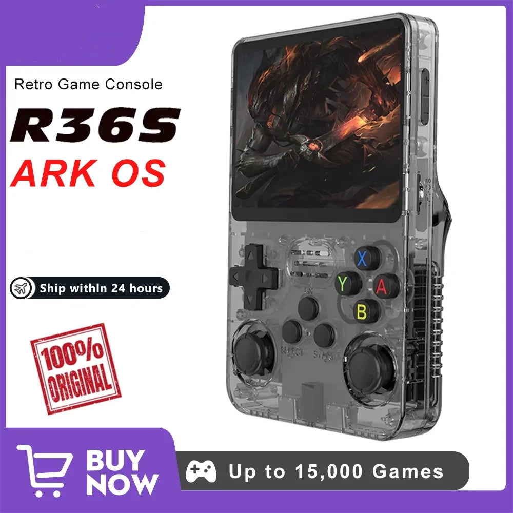 BOYHOM R36S Retro Game Console Handheld