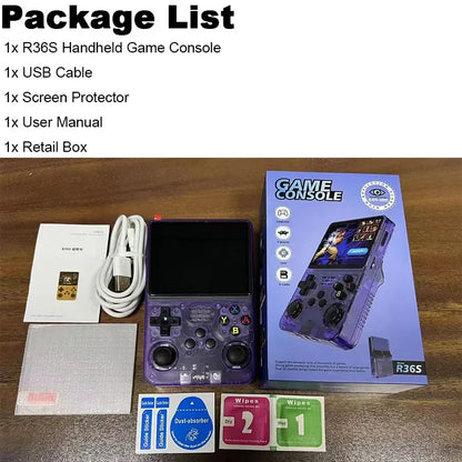 BOYHOM R36S Retro Game Console Handheld