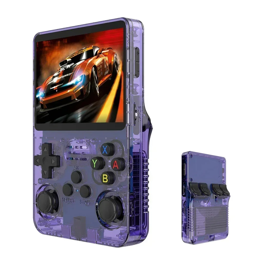 R36S Retro Handheld Video Game Console Open Source Linux System 3 5 Inch IPS Screen Portable Pocket Video Player 64GB 128GBGames