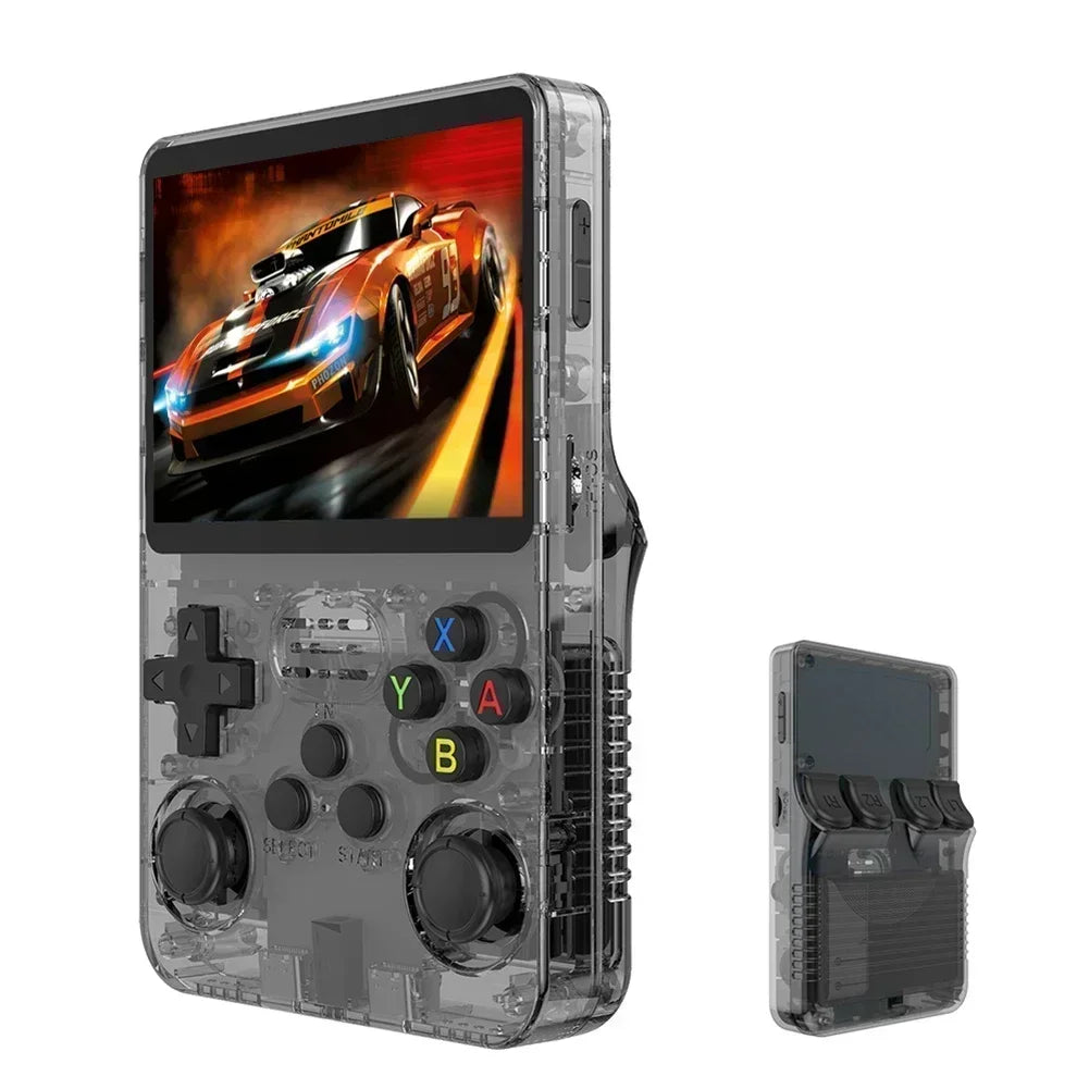 R36S Retro Handheld Video Game Console Open Source Linux System 3 5 Inch IPS Screen Portable Pocket Video Player 64GB 128GBGames