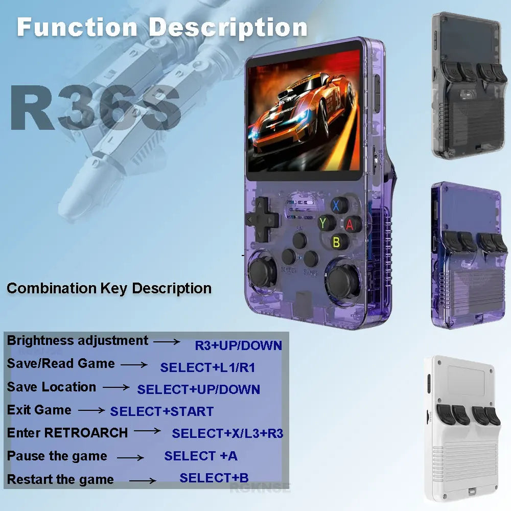BOYHOM R36S Retro Game Console Handheld