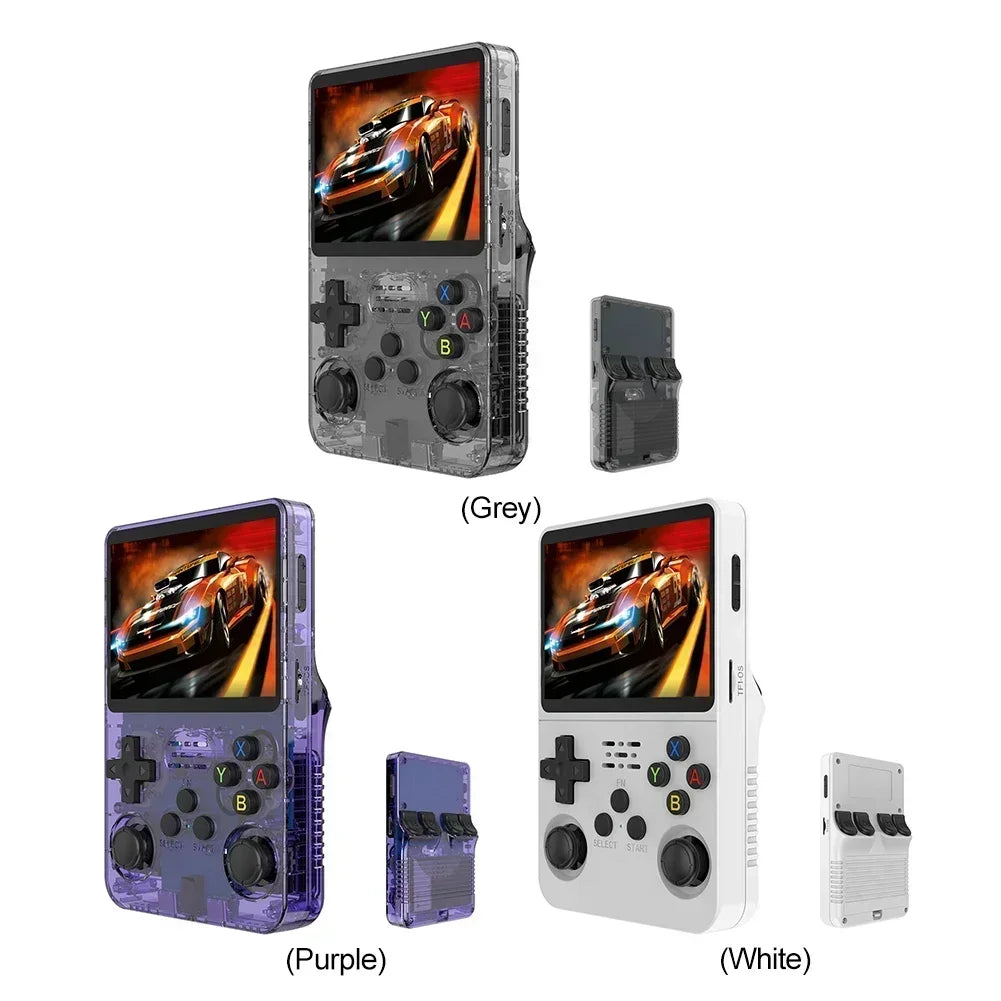 R36S Retro Handheld Video Game Console Open Source Linux System 3 5 Inch IPS Screen Portable Pocket Video Player 64GB 128GBGames