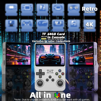 BOYHOM R36S Retro Game Console Handheld