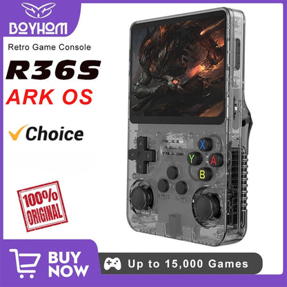 BOYHOM R36S Retro Game Console Handheld